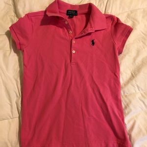 Ralph Lauren Girl’s polo shirt Size M 8-10